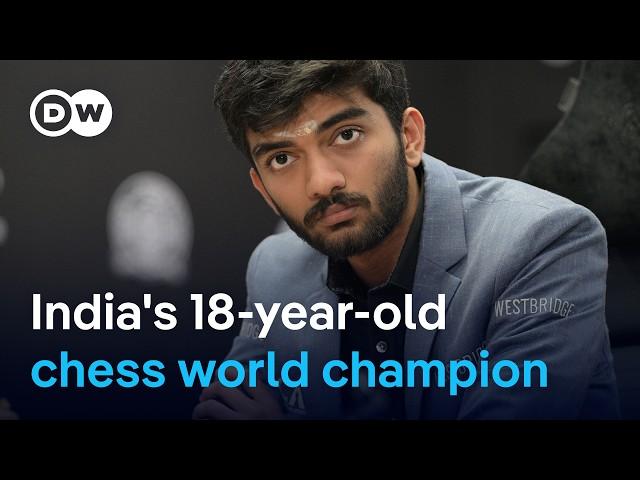 India's Gukesh Dommaraju becomes youngest ever chess world champion | DW News