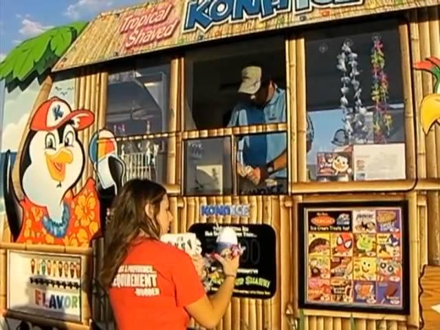 Kona Ice-Delivering Up Flavored Shaved Ice