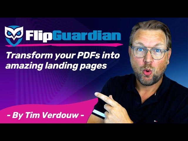 FlipGuardian - Transform your PDFs into amazing landing pages (FlipGuardian review)