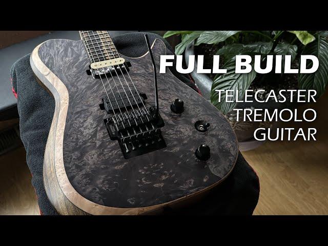 I Built a Modern Tele Tremolo Guitar (Full Build & Demo)