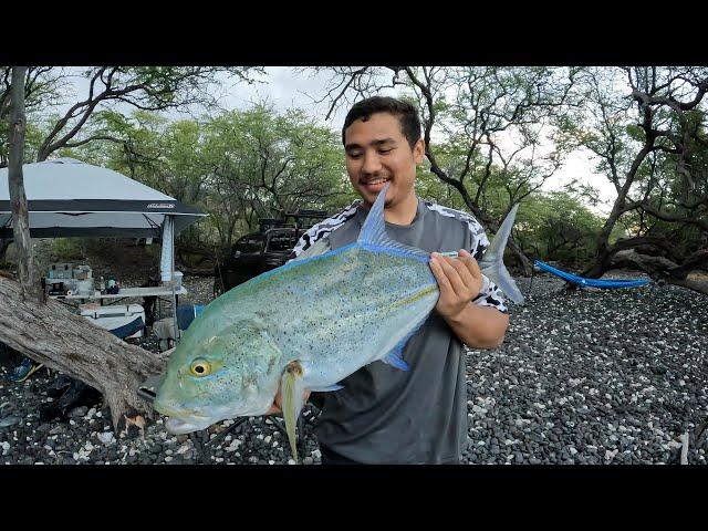 This fish bit at the worst time... | Birthday camping trip ~ EP.10 | MAUI HAWAII