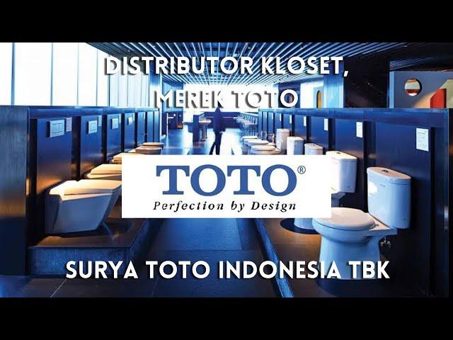 Surya Toto Indonesia Tbk saham TOTO produknya menjamur