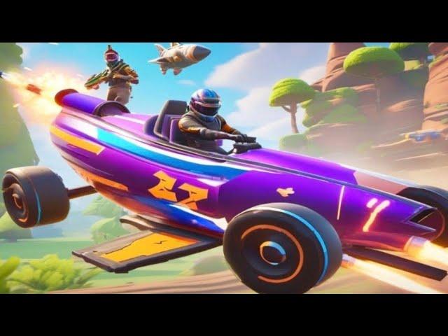 Rocket Racing Fortnite - Gameplay Гонки Fortnite - Геймплей