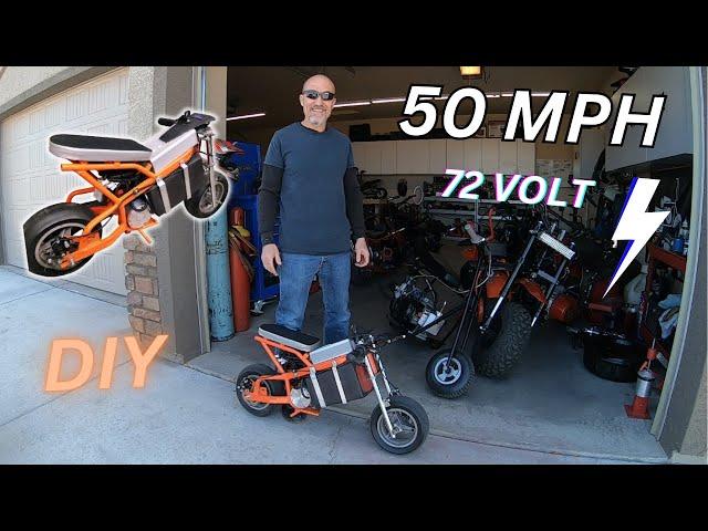 How I built a 50 MPH electric mini bike