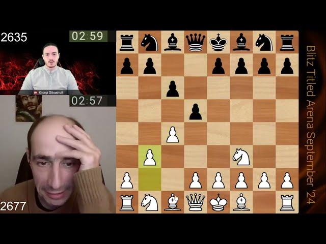 КАК ЖЕ Я ЛОПУХНУЛСЯ! // IM ШУРА ГЕЛЬМАН vs IM GIORGI SIBASHVILI #chess #shorts #шахматы