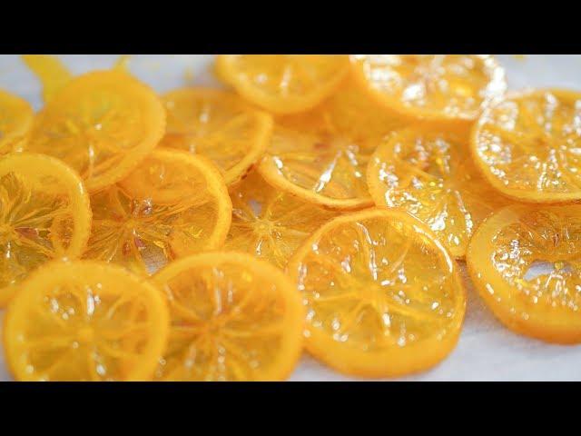 How To Make Candied Lemon Slices- Rosie's Dessert Spot