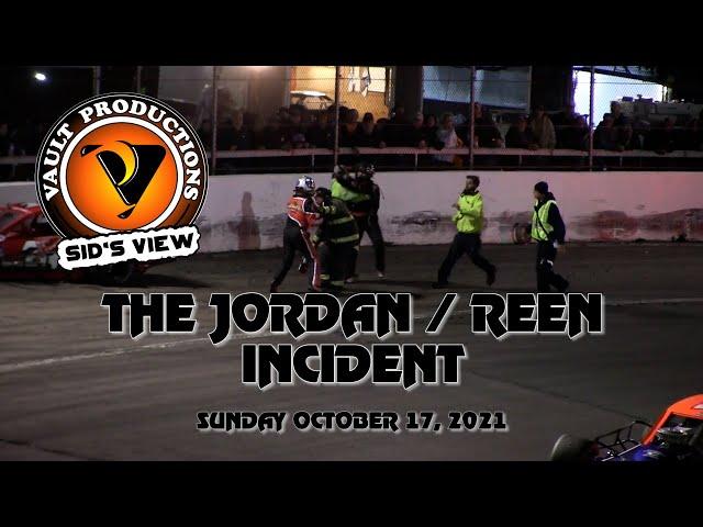 SID'S VIEW | 10.17.21 | The Jordan/Reen Incident