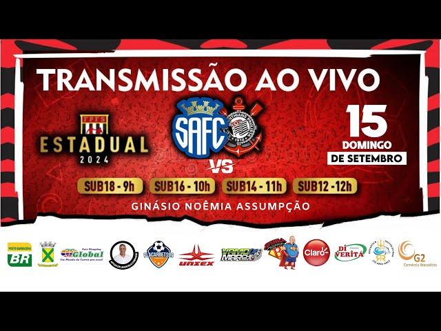 CAMPEONATO ESTADUAL  SUB-18  - SAFC x CORINTHIANS