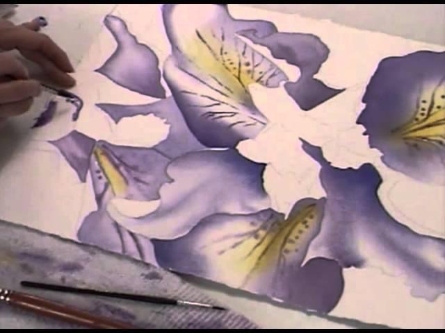 Preview | Watercolor with Birgit O'Connor: Wild Iris
