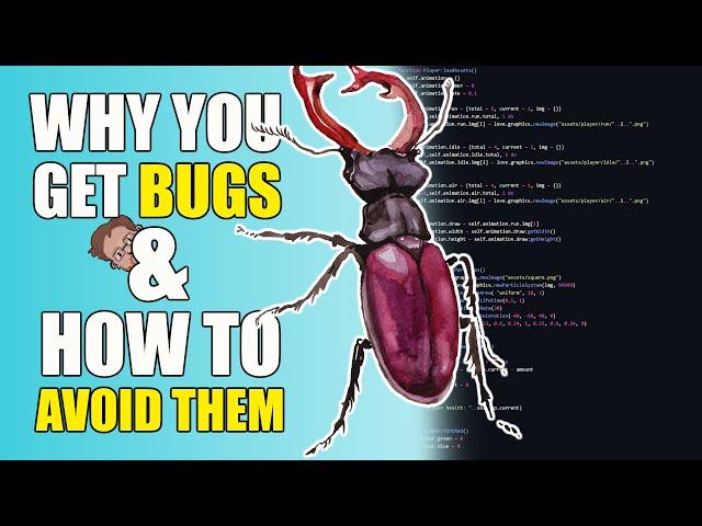 WHY Your Game Gets BUGS & HOW to FIX Them! (With A Focus On LÖVE & Lua)