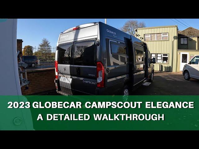 A 2023 Globecar Campscout Elegance - a detailed walkthrough - at Venture Caravans and Motorhomes