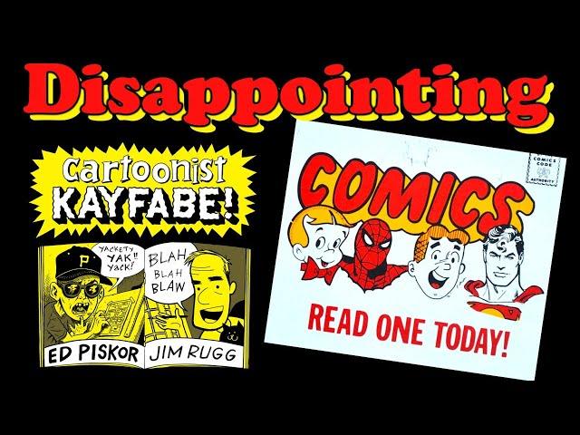 Disappointing Comics! We've Got a Bone to Pick!