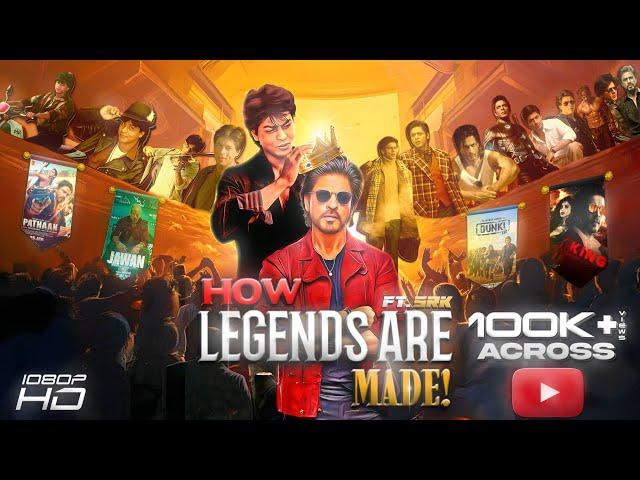 HOW LEGENDS ARE MADE FT. SRK  | 32 YEARS OF SRK | SRK MASHUP 2024 | #shahrukhkhan #srk #fyp #viral