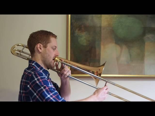 G Major Arpeggio - Trombone