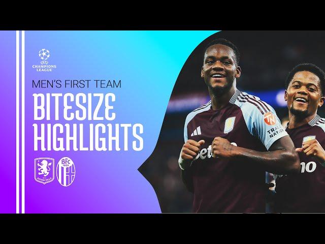 McGINN & DURAN ON TARGET | Aston Villa 2-0 Bologna