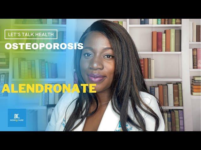 Alendronate | Fosamax | Binosto | side effects #howtouse #demirxcare #healthtips #howto