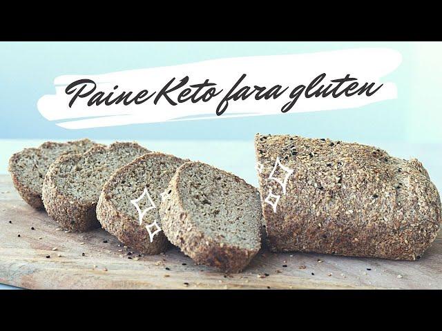 Paine keto fara gluten si fara drojdie!