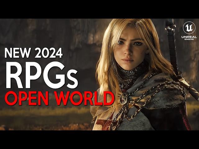 TOP 25 MOST INSANE Open World RPG Games coming out in 2024 and 2025