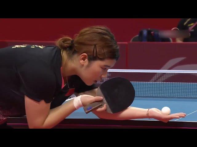 穆静毓vs王晓彤 Mu Jingyu vs Wang Xiaotong 直拍横打小将 奥运模拟赛 2020 China Table Tennis - Olympic Simulation Games