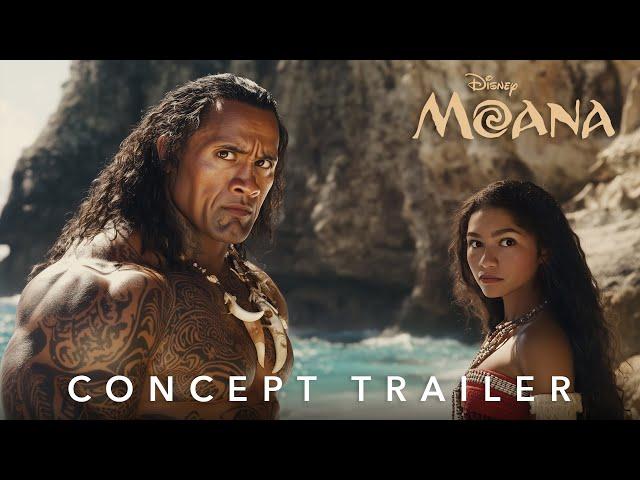 MOANA Live Action - Concept Trailer