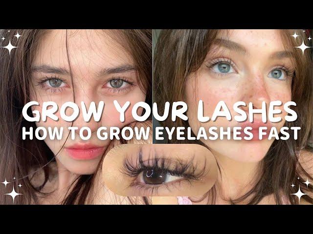 How I GROW MY LASHES in Just a WEEK?