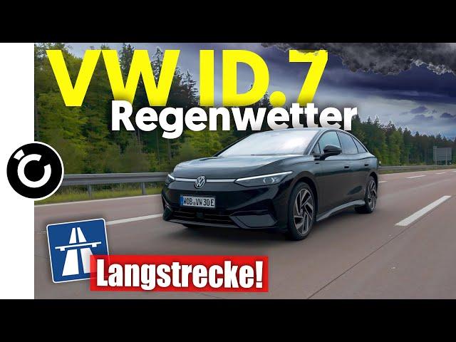 VW ID.7 Langstreckentest - reicht der kleine Akku?
