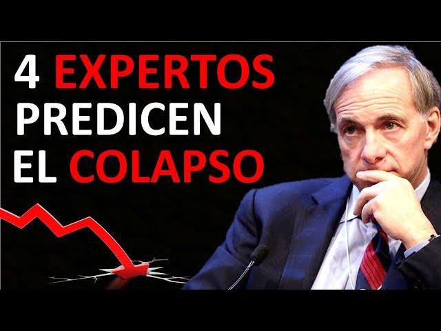  4 Expertos PREDICEN cúando será el PRÓXIMO COLAPSO en la BOLSA y la ECONOMÍA  | Como PROTEGERSE?