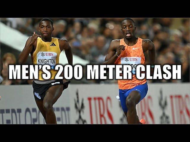 Erriyon Knighton VS. Letsile Tebogo || Men's 200 Meters - Diamond League Rabat
