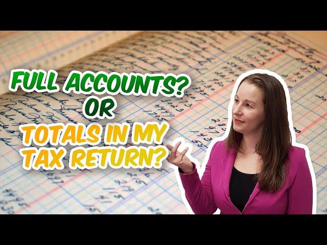 When must I do Accounts for my Property Business? Can I just enter my Rental Income on Tax Return?