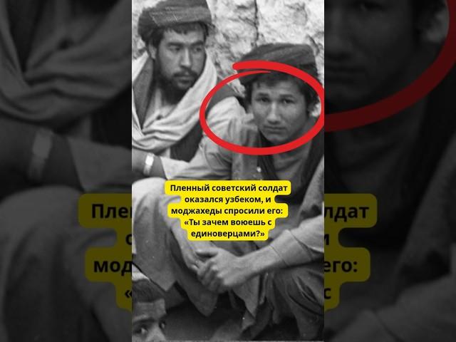 Пленный советский солдат оказался узбеком, и моджахеды спросили его «Ты зачем воюешь с единоверцами»