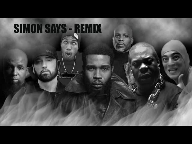 Simon Says - Pharaoh Monch ft. Busta Rhymes, Eminem, Tech N9ne, Hopsin, DMX, and more | MASH UP