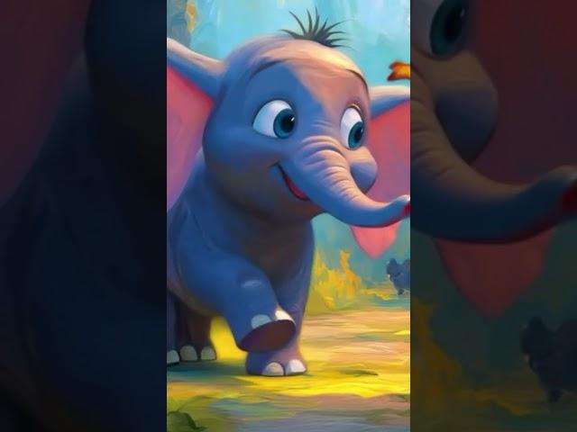 Zozo  Protect the environment part1@HappyPathways-fun #elephant #funny #disney #cartoon