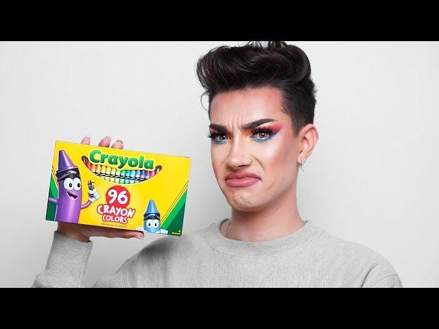 CRAYOLA CRAYONS MAKEUP REVIEW