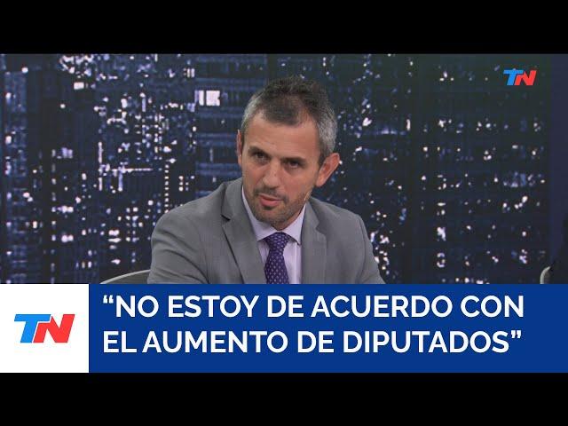 "No estoy de acuerdo con el aumento de Diputados": Martín Menem