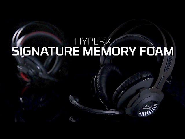 ¿Qué es la espuma viscoelástica exclusiva de HyperX? - Auriculares Cloud Revolver S