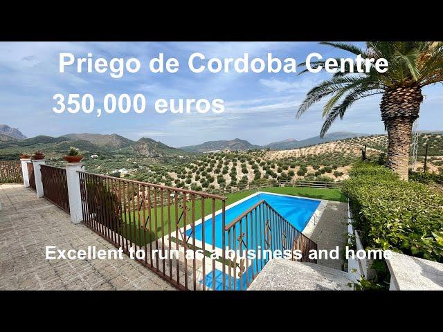 Six Bedroom Spanish Property with POOL, TENNIS COURTS and Events Room, Near Zagrilla 350,000 Euros