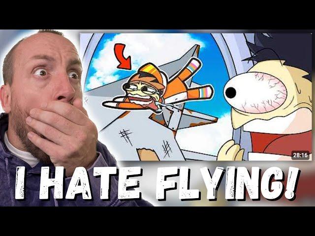 I HATE FLYING!!! SocksStudios worst plane stories (REACTION!!!)