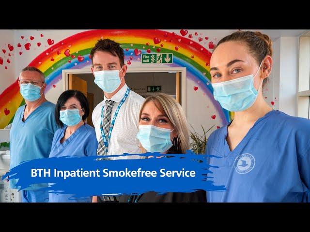 Launching the new Blackpool Teaching Hospitals Inpatient Smokefree Service