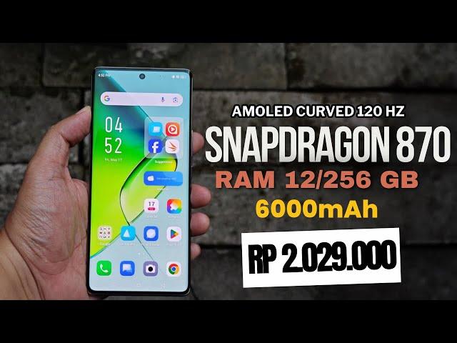 Baru Saja Rilis HP 2 Jutaan Snapdragon 870, 6000mAh, Ram 12/256 GB! HP 2 Jutaan Terbaru Terbaik 2024