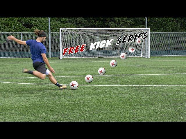 Free Kick Series | Part 1 - How to Bend the Ball in Soccer/Football Tutorial