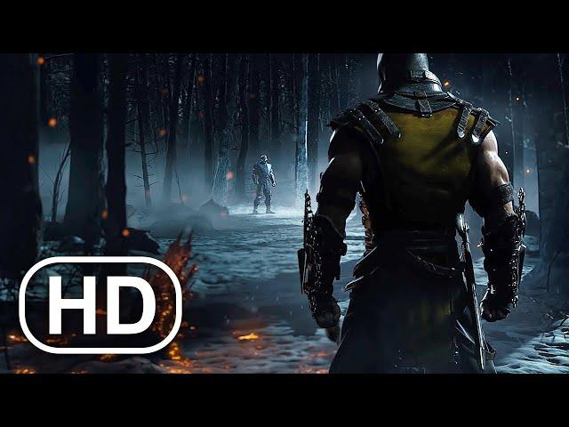 Scorpion Vs Sub Zero Fight Scene 4K (2023) - Mortal Kombat