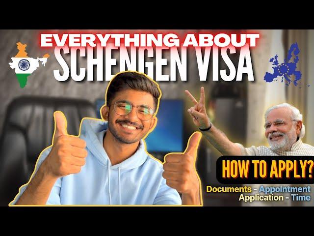 Schengen Visa for INDIANS  - EVERYTHING You Need To Know