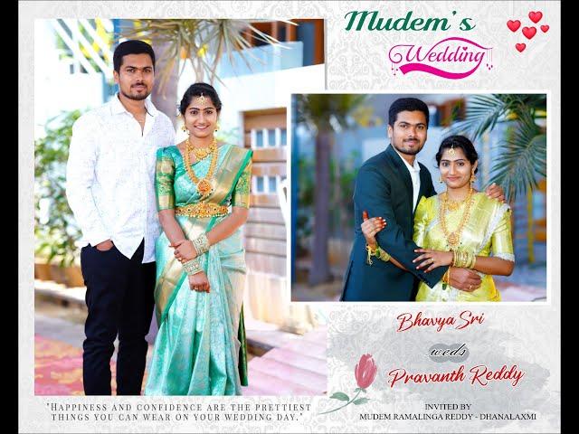 Bhavya Sri Weds Pravanth Reddy || Wedding Ceremony ||