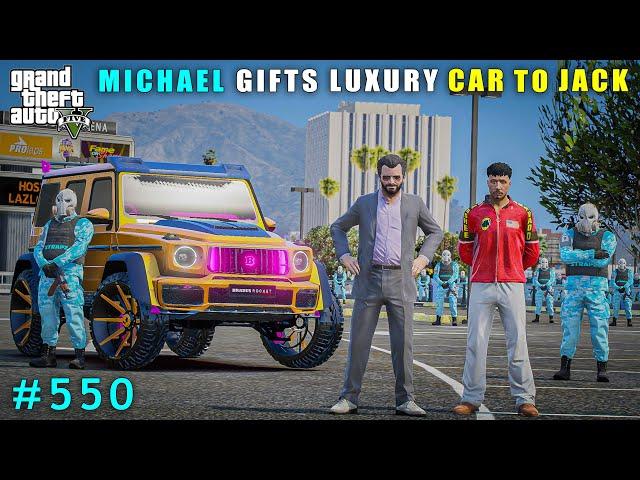 Michael Gifts Luxury Car To Bodyguards | Gta V Gameplay