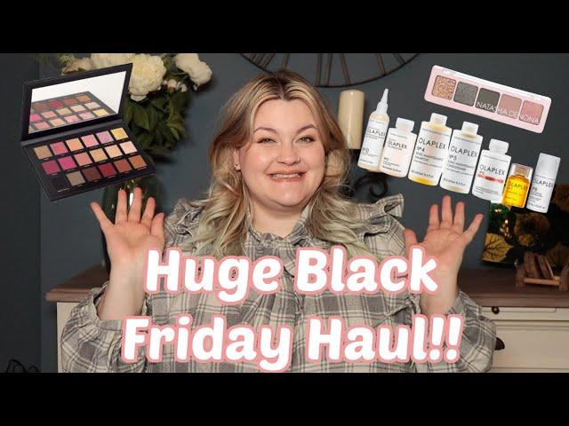 Huge Black Friday Sale Haul! | Olaplex, Huda Beauty, Natasha Denona and more! *Trina-Louise*