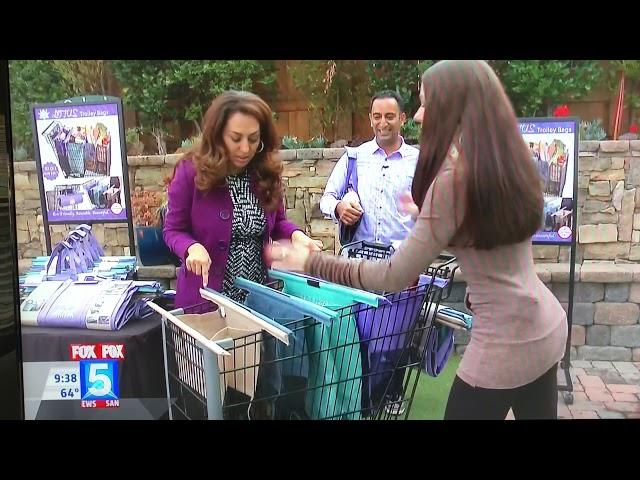 Lotus Trolley Bag on Fox 5 News