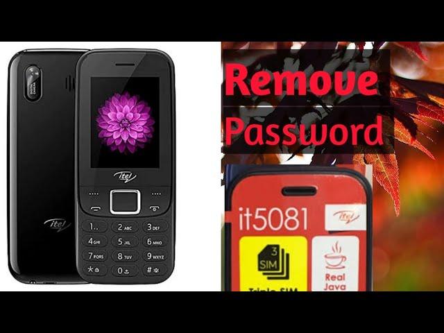 Itel 5081 Password Reset Without Pc Itel 5081 Password Unlock