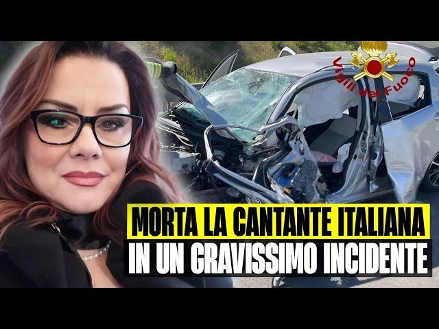 ULTIM'ORA MORTA LA FAMOSA CANTANTE ITALIANA IN UN GRAVISSIMO INCIDENTE: LO SCHIANTO SULLA FLAMINIA