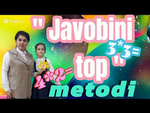 " Javobini top " metodi