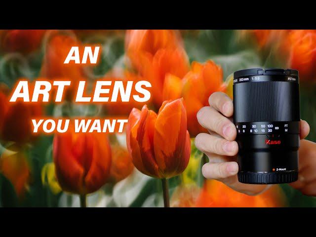 A lens for your ART Photography, Kase 200mm f5.6 Refex - RED35 Review